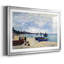 «The Beach At Sainte Adresse # 2», reproduction encadrée sur papier par Claude Monet-1291241658-1291241657