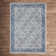 Tapis oriental bleu / gris Manns