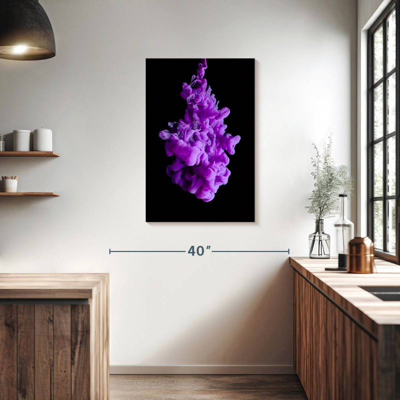 Senne fumée d'art, H 36 po x l 24 po