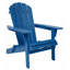 1 chaise Adirondack pliante en bois pour l'extérieur avec dossier et siège pré-assemblés pour terrasse de jardin-342845616-343295839