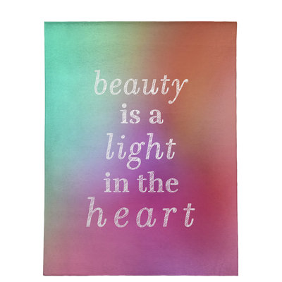 Quotes Chenille Indoor Rug