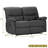 Nashika Faux Leather 54.3'' Reception Loveseat-281737477