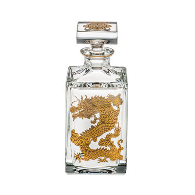 Golden 27.05oz. Whiskey Decanter