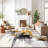 Doucette Abstract Ivory/Gold/Gray Area Rug-1295446166