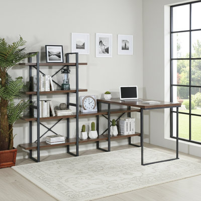 Aldred Reversible L-Shape Desk by Steelside