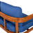 Acacia Solid Wood Patio Furniture Set, Outdoor Patio Conversation Furniture Set With 6 Soft Seat Cushions And Backpack , All Weather Outdoor Patio Sofa With Arc Frame  For Backyard, Garden.-897226209