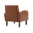 Shondreka Faux Leather Club Chair