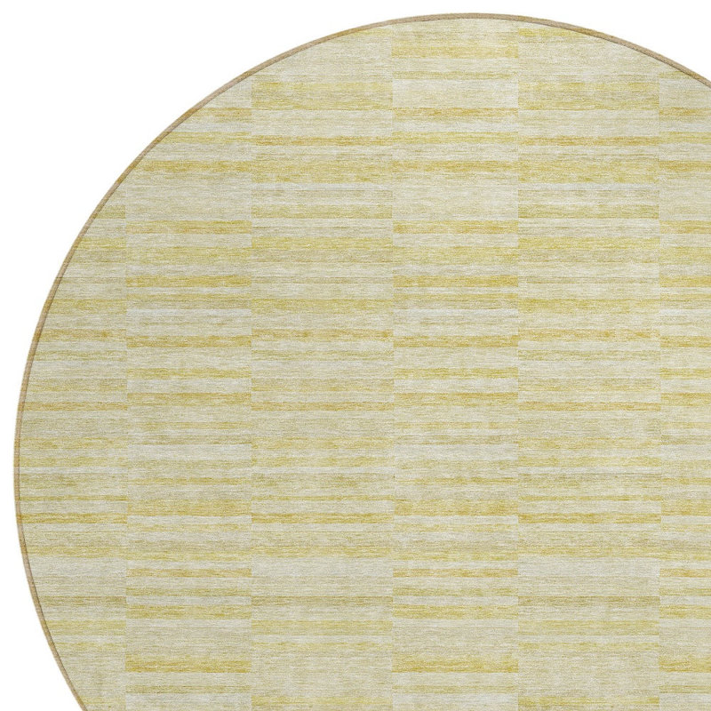 Tapis extérieur lavable rayé 8 pi