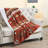 Southwest Faux Fur Sherpa Throw Blanket-1234115499-1234115500