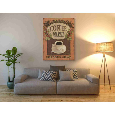«Coffee Blend IV» par Daphne Brissonet, art mural sur toile