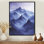 Gitzel Misty Peaks In The Twilight III - montagnes, art mural