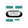 67'' acrylic freestanding bathtub with unique diamond pattern design: spacious oval shape, finish, brushed nickel overflow and pop-up drain CUPC Certificate