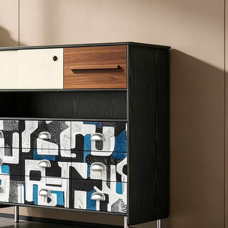 Armoire d'appoint style français rétro