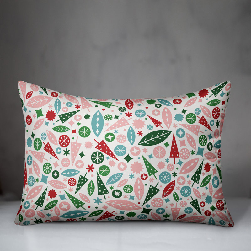  Coussin lombaire coloré Christmas, Polyester/ Bourre en polyester