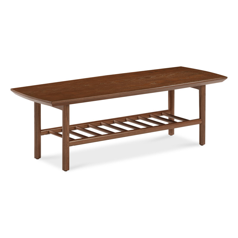Amelia Rectangular Coffee Table Dark Walnut, Dark Walnut
