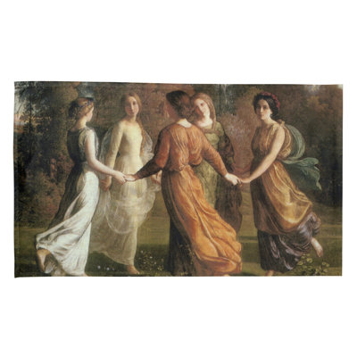 Rayons de la serviette de thé soleil