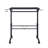 Rolling Writing Desk With Height Adjustable Desktop And Moveable Shelf-1966479103