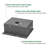 25'' L Drop-In Single Bowl Stainless Steel Kitchen Sink