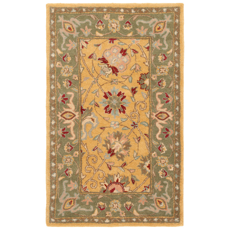 Dunbar Hand Tufted Wool Oriental Rug, Rectangle 3' x 5'
