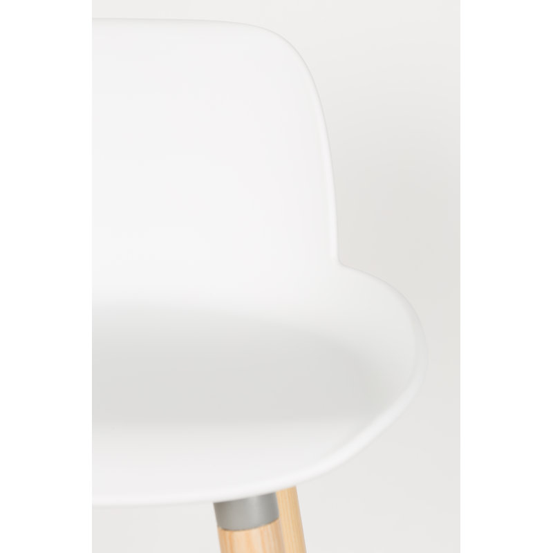 Albert Kuip Counter & Bar Stool, Counter Stool (26" Seat Height), White