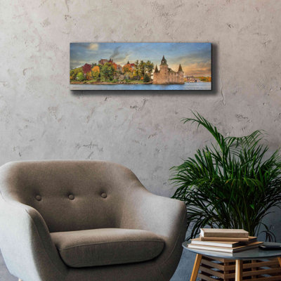 «Autumn at the Castle» par Lori Deiter, art mural sur toile