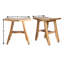 Banc de douche en bois massif Damietta-1392801587-1392801585