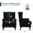 Upholsterd Wingback Armchair-1261615280