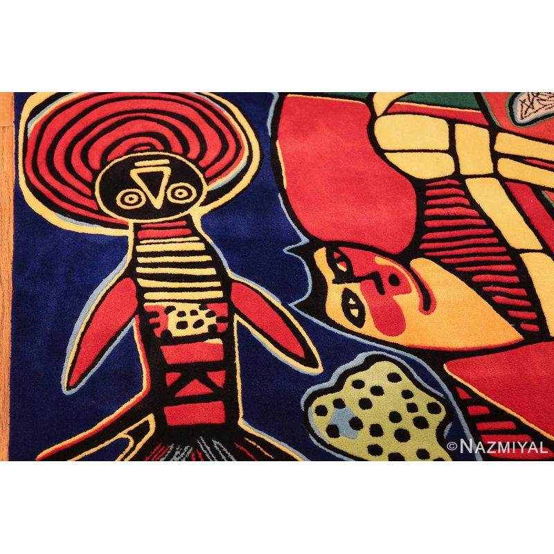 Scandinavian One-of-a-Kind Square 6'10" X 6'10" Area Rug