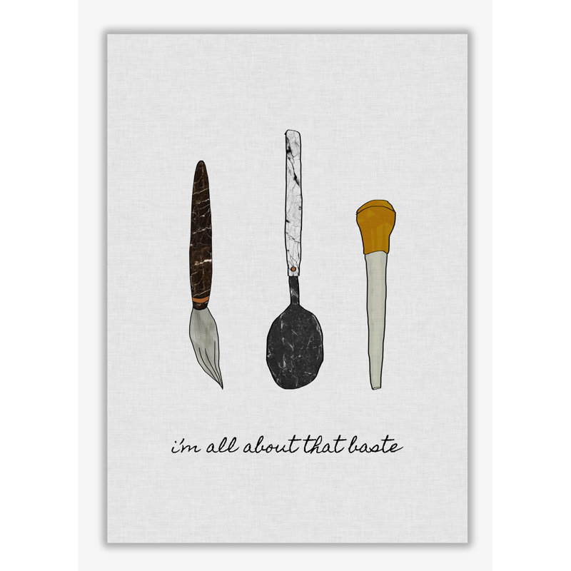 I'm All About The Baste - Print, No Frame, 60 cm H x 42 cm W x 1 cm D