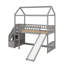Twin Loft Bed With Slide-446902285