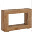 Canapé d'entrée moderne, console en bois