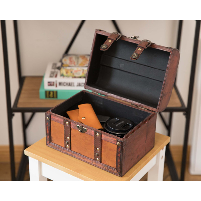 Barger Wooden Decorative Trunk
