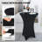 Cocktail Table With Black Cover