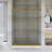 56-60 "W X 76" H Single Sliding Frameless  Shower Door-116309929