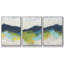 «Mountains In The Mist I», ensemble de 3 toiles encadrées-97709095-97709096