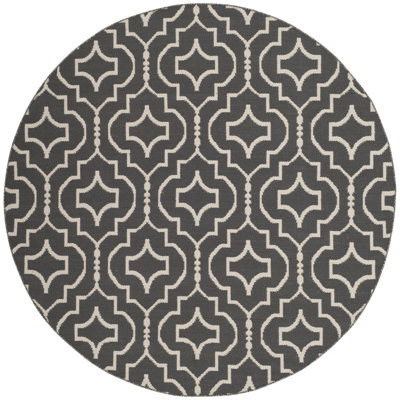 Rennie Hand Woven Cotton Geometric Rug
