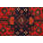 One-of-a-Kind 3'2" X 4'10" New Age Wool Area Rug in Red