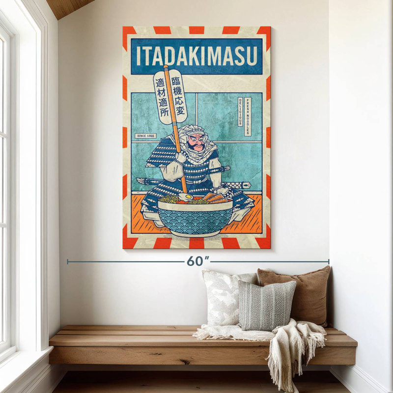 Yarlin Itadakimasu Ramen, H 51 po x l 34 po