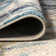 Dessens Marbled Abstract Blue/Beige Rug