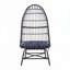 Outdoor Wicker Papasan Lounge Chair
