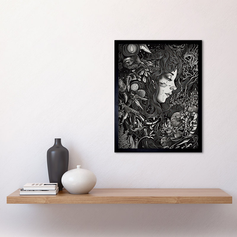 Aaradhana Nature Goddess - Single Picture Frame Print