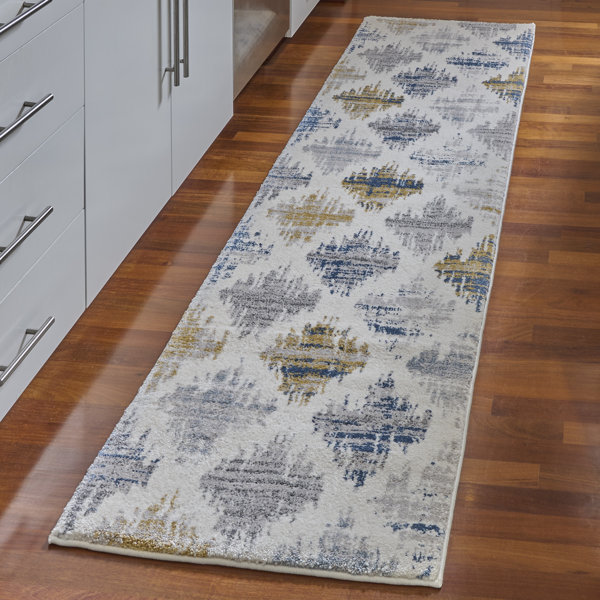 Gertmenian Baran Mosul Casual Bohemian Distressed Diamond Area Rug ...