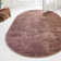 Tapis en chenille Power Loom brun