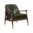 Marchese Raymond Faux Leather Upholstered Lounge Chair-109868055