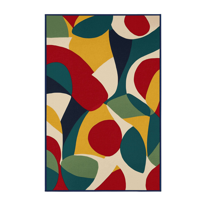Funky Beam Rug, Rectangle 3' x 5'