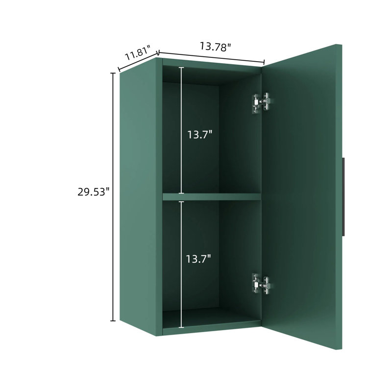 Wall-Mounted Floating Bathroom Vanity Side Cabinet