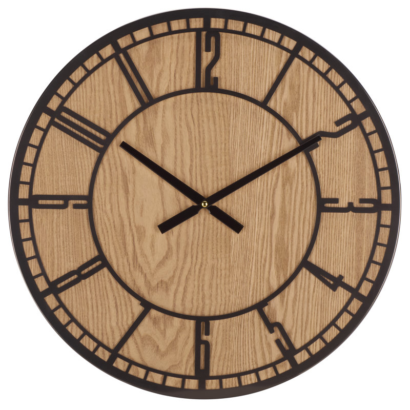 Palsea Wood and Iron Clock