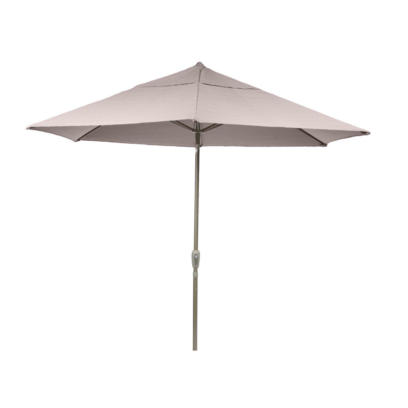 220cm Market Parasol, Taupe, Grey
