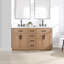 Ensemble de meuble-lavabo double 60 po Gavino-458687471-458687464
