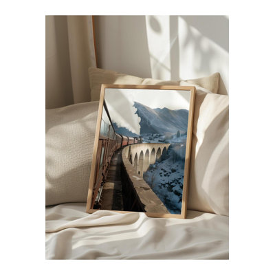 Peinture décorative encadrée